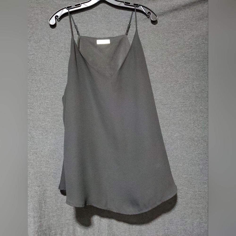 EVERA B BLAVCK V NECK SUMMER BLOUSE XXLG